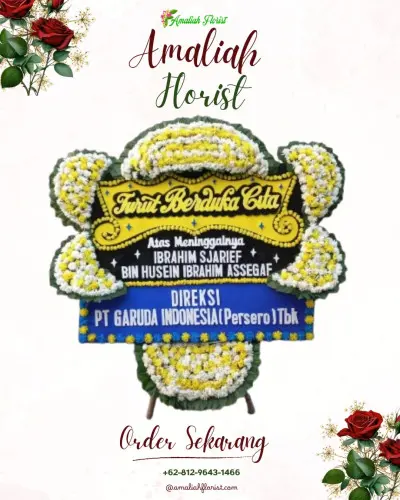 Papan Bunga Duka di Bendosari